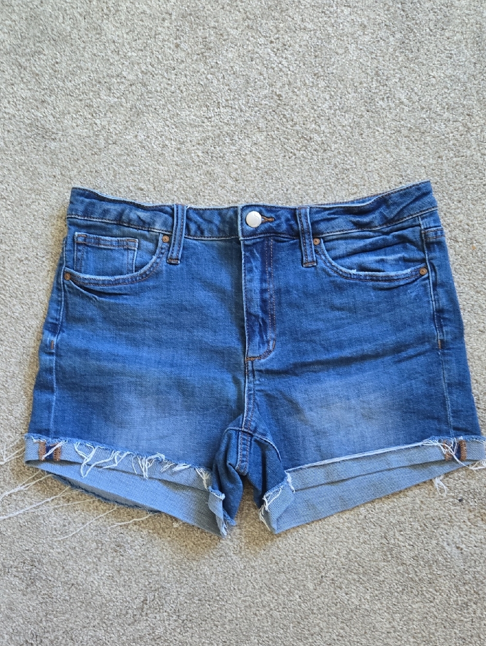 Joe's Jeans Blue Denim Cutoff Shorts